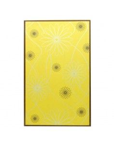 CUADRO DE FLORES EN RELIEVE