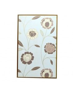 CUADRO DE FLORES EN RELIEVE