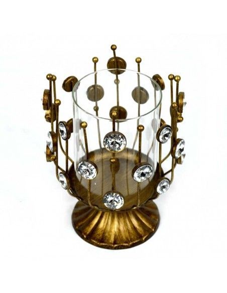 PORTAVELA DORADO DE FORJA