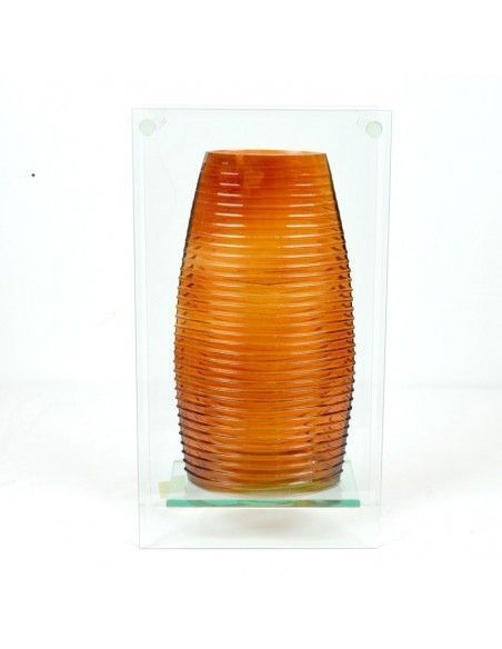 JARRON AMBAR DE CRISTAL
