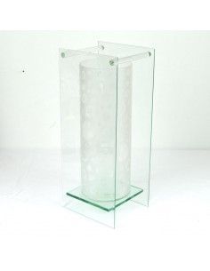 JARRON BLANCO DE CRISTAL 2