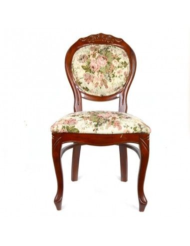 PAREJA DE SILLA CLASICA DE FLORES