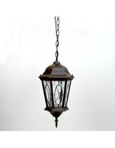 COLGANTE DE TECHO EXTERIOR MARRON
