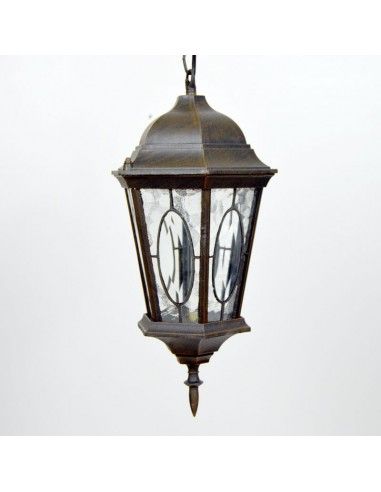 COLGANTE DE TECHO EXTERIOR MARRON