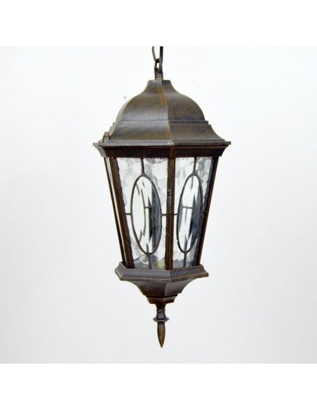 COLGANTE DE TECHO EXTERIOR MARRON
