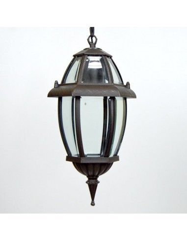 COLGANTE DE TECHO EXTERIOR MARRON