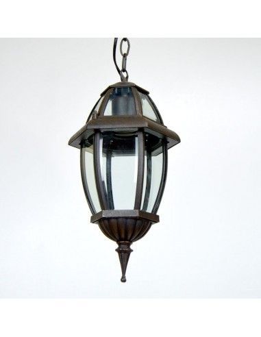 COLGANTE DE TECHO EXTERIOR MARRON