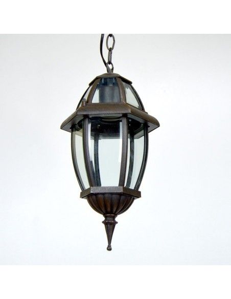 COLGANTE DE TECHO EXTERIOR MARRON