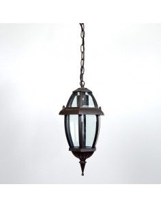 COLGANTE DE TECHO EXTERIOR MARRON