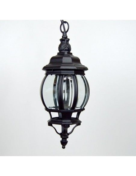 COLGANTE DE TECHO EXTERIOR NEGRO