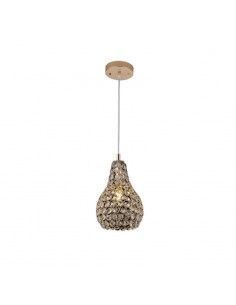 COLGANTE DE TECHO ORO - CRISTAL