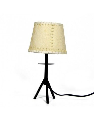LAMPARA DE SOBREMESA PANTALLA BEIGE