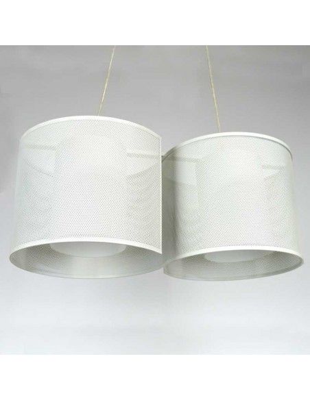 LAMPARA DE TECHO MODERNA BLANCA