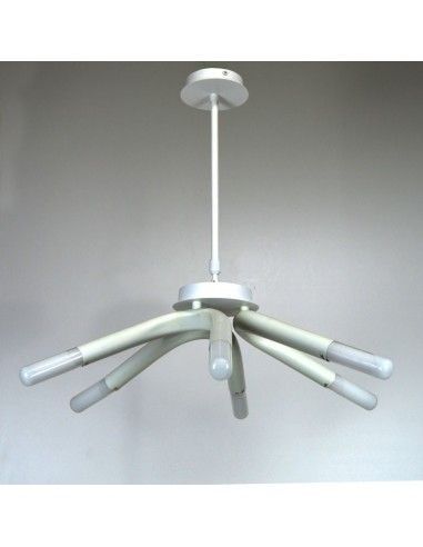 LAMPARA DE TECHO DE ALUMINIO BLANCO