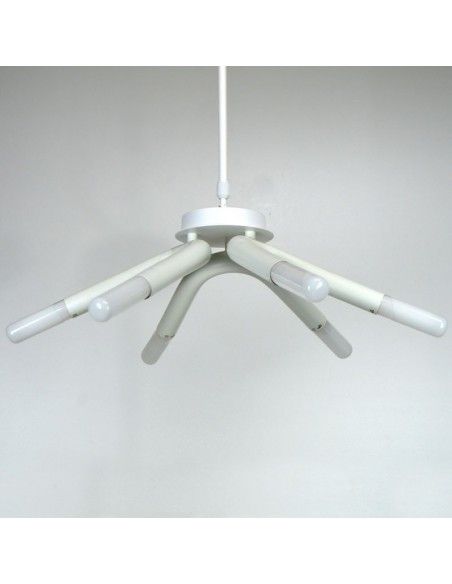 LAMPARA DE TECHO DE ALUMINIO BLANCO