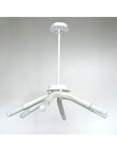 LAMPARA DE TECHO DE ALUMINIO BLANCO