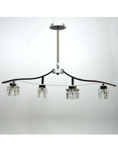 LAMPARA DE TECHO DE CRISTAL DE PLOMO