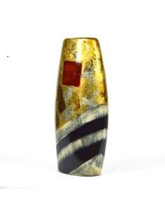 JARRON MODERNO DORADO 2
