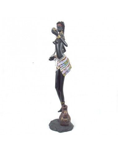 FIGURA DE MUJER AFRICANA