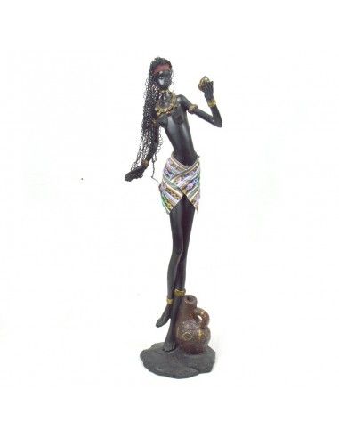 FIGURA DE MUJER AFRICANA