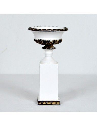JARRON DE CERAMICA BLANCO