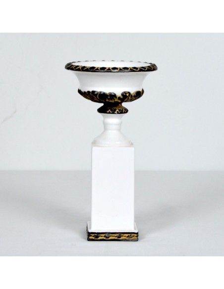 JARRON DE CERAMICA BLANCO