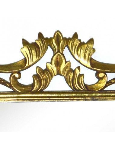 ESPEJO APAISADO DE MADERA ORO