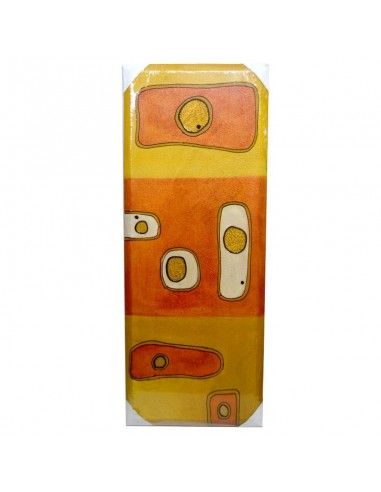 LIENZO MODERNO NARANJA Y AMARILLO