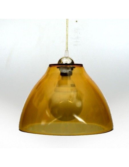 COLGANTE VIDRIO AMBAR