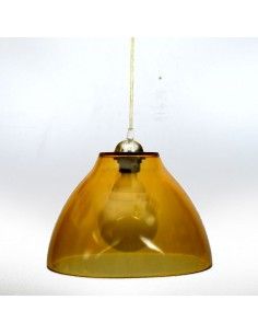 COLGANTE VIDRIO AMBAR