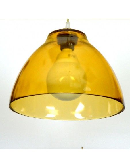 COLGANTE VIDRIO AMBAR