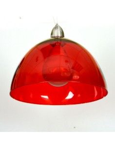 COLGANTE VIDRIO ROJO 2