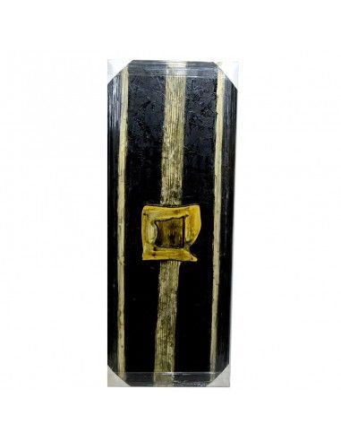 CUADRO MODERNO NEGRO Y BEIGE