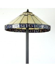 LAMPARA DE PIE TIFFANY BEIGE 2