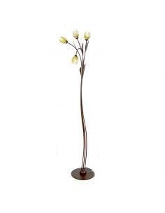 LAMPARA DE PIE TULIPA FLOR