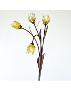 LAMPARA DE PIE TULIPA FLOR 2