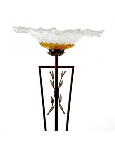 LAMPARA DE PIE TULIPA FLOR