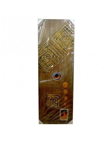 CUADRO MODERNO ABSTRACTO MARRON
