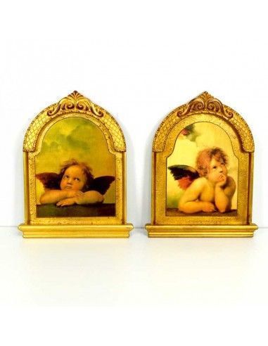 PAREJA DE CUADROS DE ANGEL