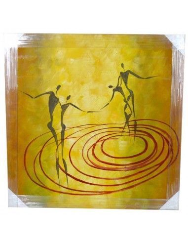 CUADRO MODERNO AMANTES DANCING