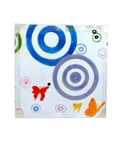 CUADRO DE CIRCULOS Y MARIPOSAS