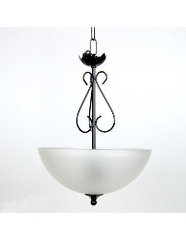 COLGANTE DE CRISTAL BLANCO