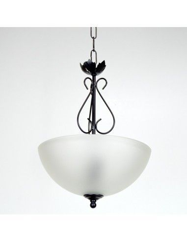 COLGANTE DE CRISTAL BLANCO