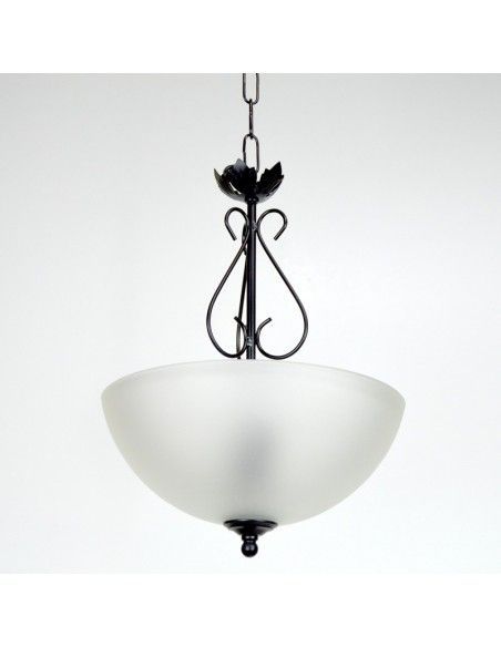 COLGANTE DE CRISTAL BLANCO