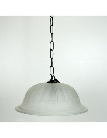 COLGANTE DE CRISTAL BLANCO