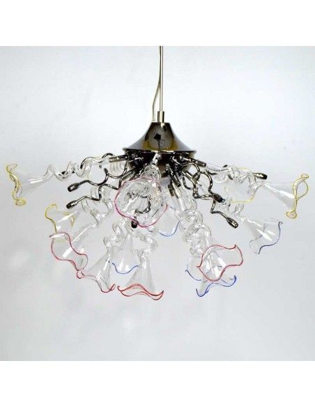 LAMPARA DE TECHO CRISTAL MODERNO