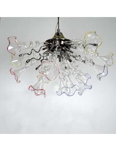 LAMPARA DE TECHO CRISTAL MODERNO