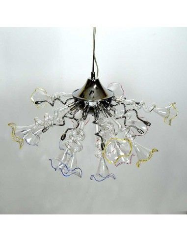 LAMPARA DE TECHO CRISTAL MODERNO