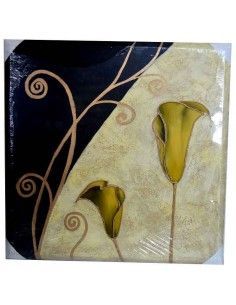 CUADRO MODERNO DE FLORES