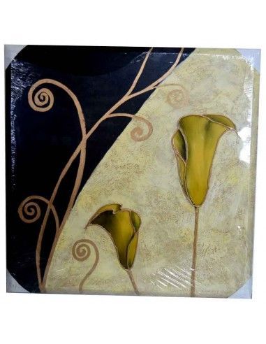 CUADRO MODERNO DE FLORES